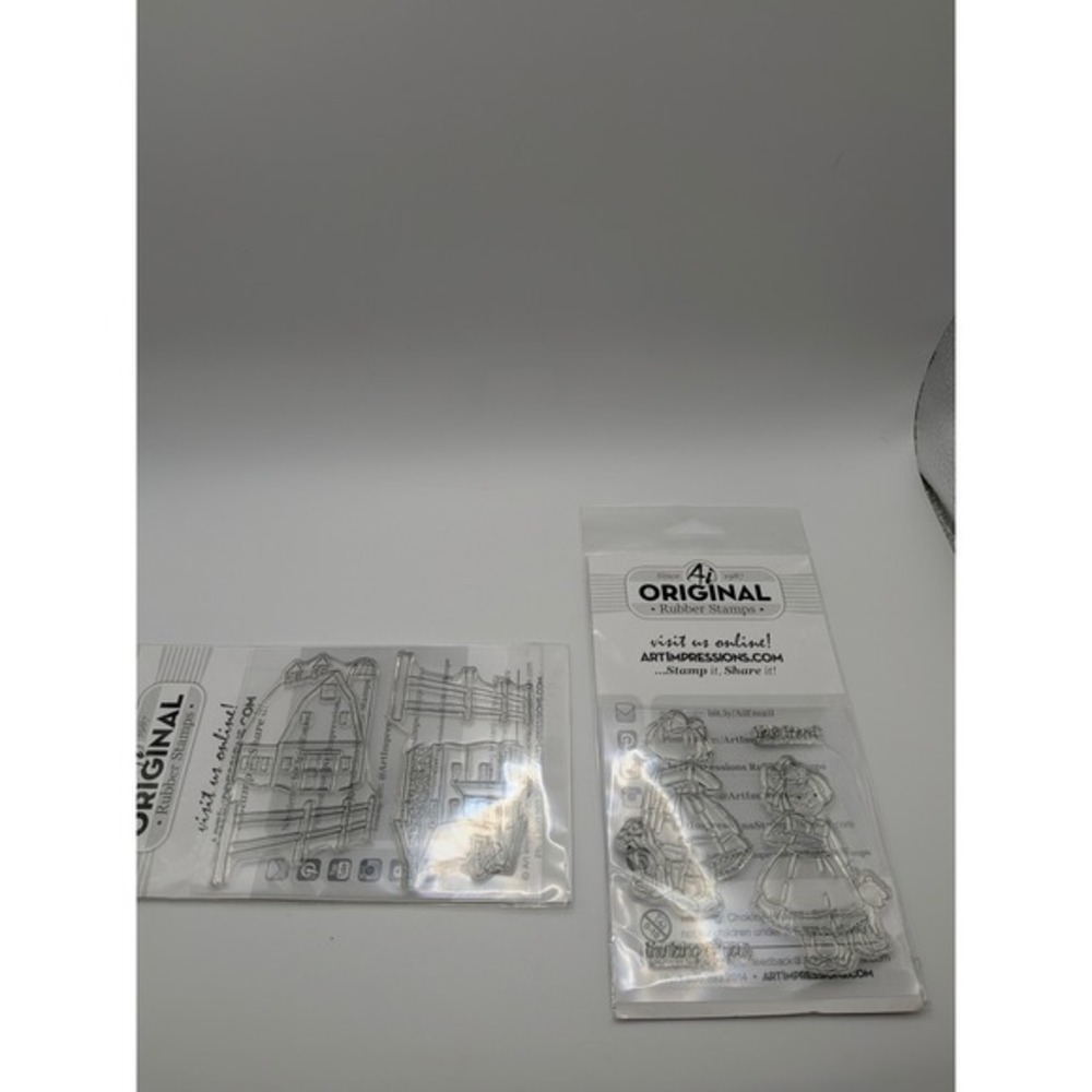 Lot of Clear Silicone Stamps journaling scrapbooking card making
